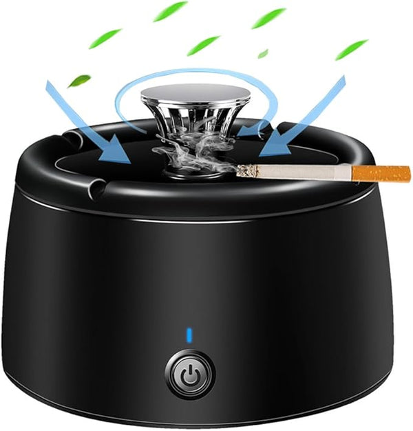 Smokeless Ashtray Smoke Removing Ash Tray Multifunctional 2 in 1 Air Purifier Ashtray