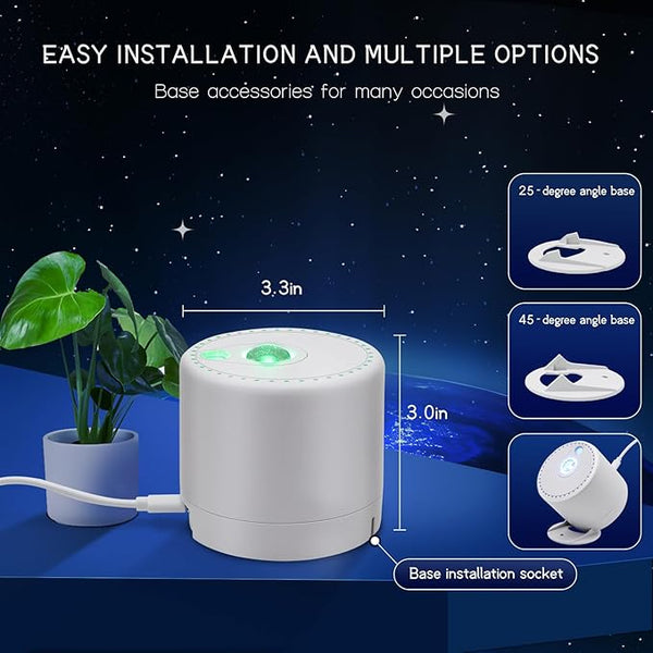 tar Projector with Timer and Remote Control for Adults Bedroom Decoration