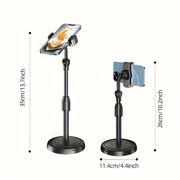Adjustable Height Multi-Angle ABS Smartphone Holder